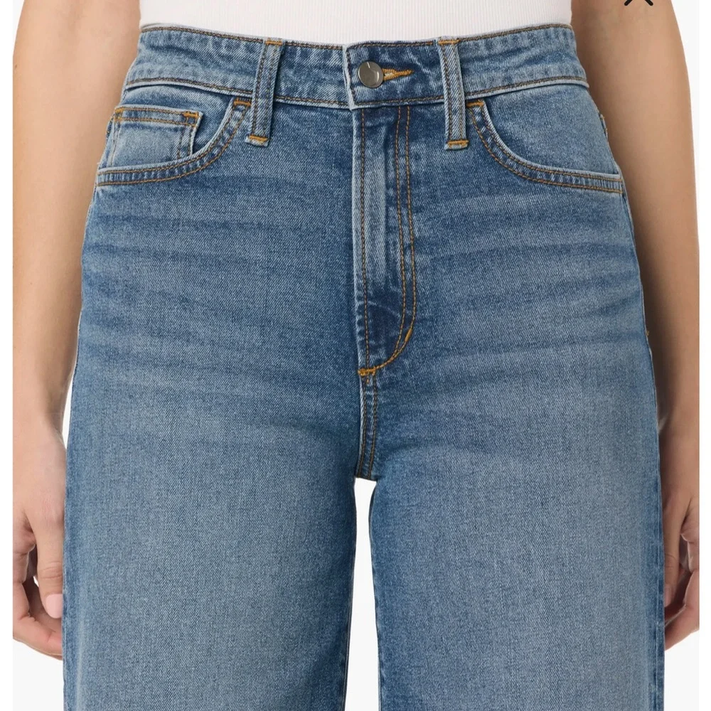 Joe’s Jeans Cuffed High Waist Wide Leg Jeans - Picture 4 of 14